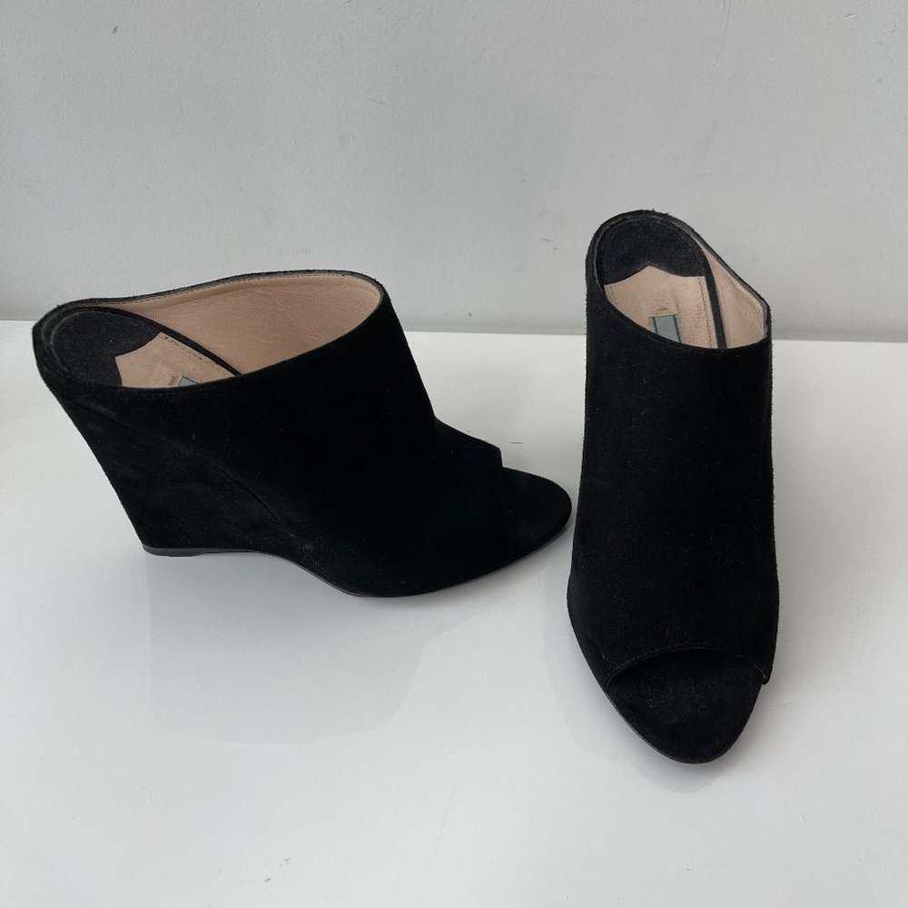 Prada wedges